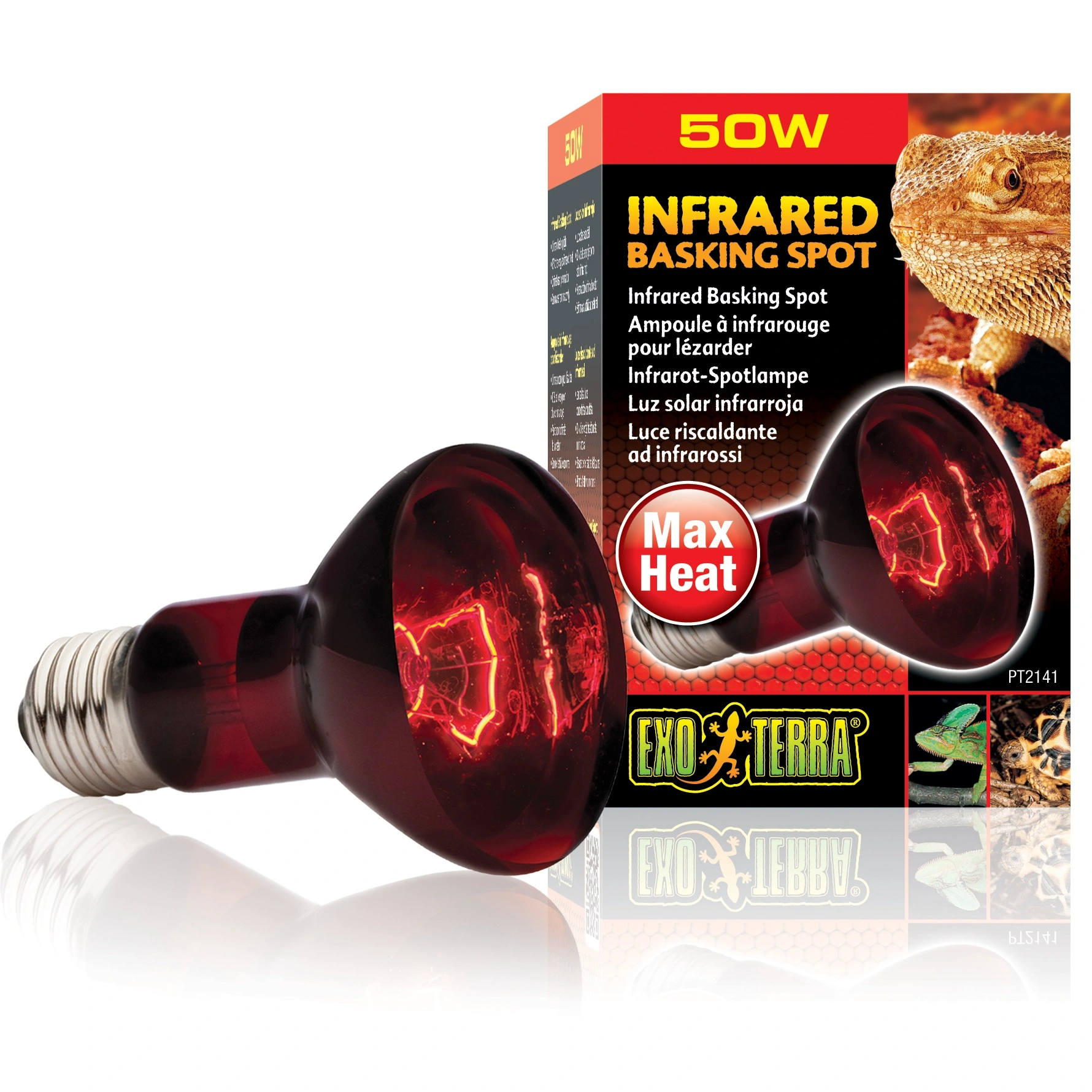 Exo Terra Heat Glo Infrarød spot 50 Watt